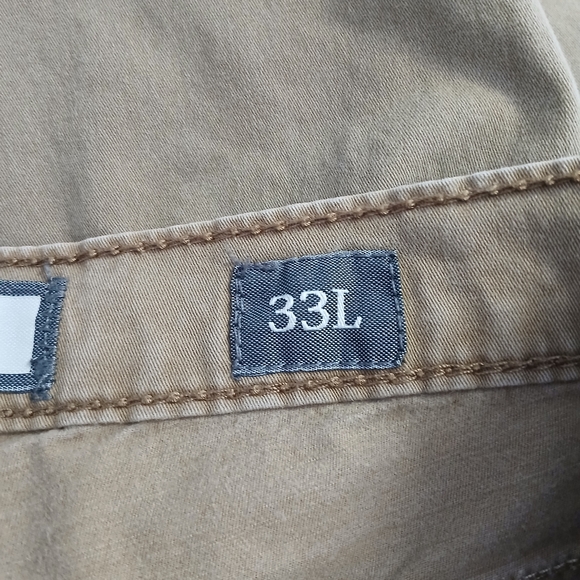 BKE Buckle Mens Tyler Casual Straight Leg Size 33L Color Tan - Picture 10 of 11